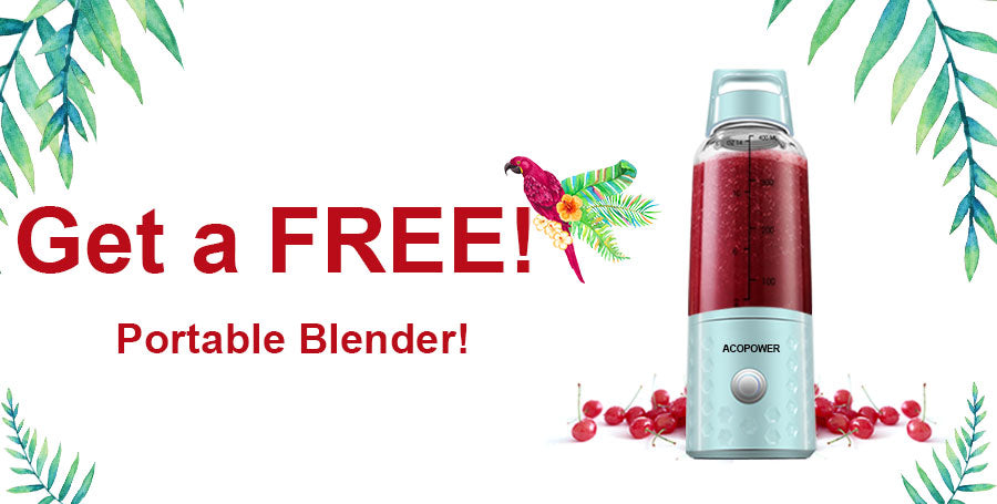 Get a FREE! Portable Blender!
