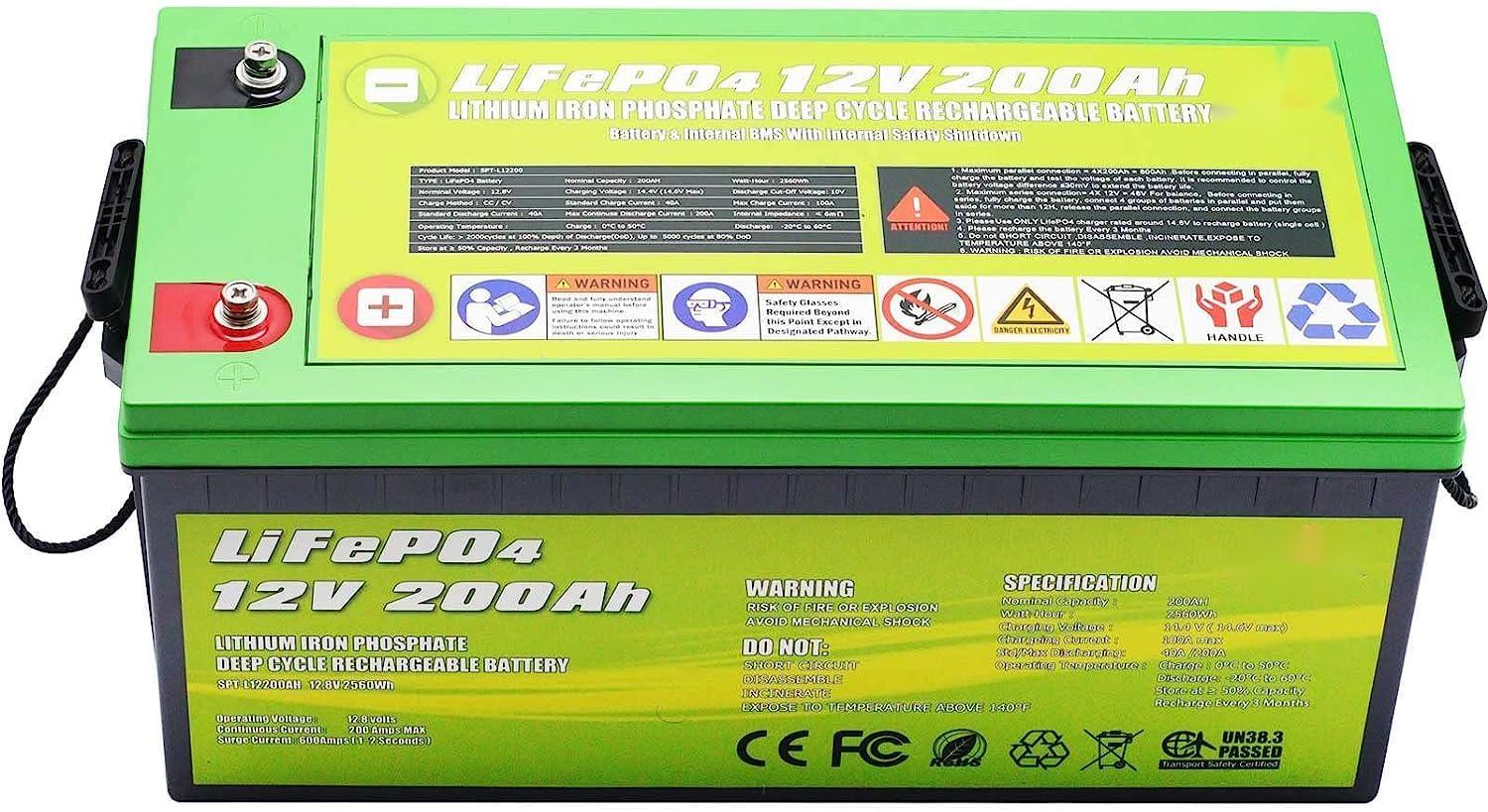 buy Rechargeable Lithium Iron Battery Pack 12v 200ah LiFePO4 Deep  Cycle,Rechargeable Lithium Iron Battery Pack 12v 200ah LiFePO4 Deep Cycle  suppliers,manufacturers,factories