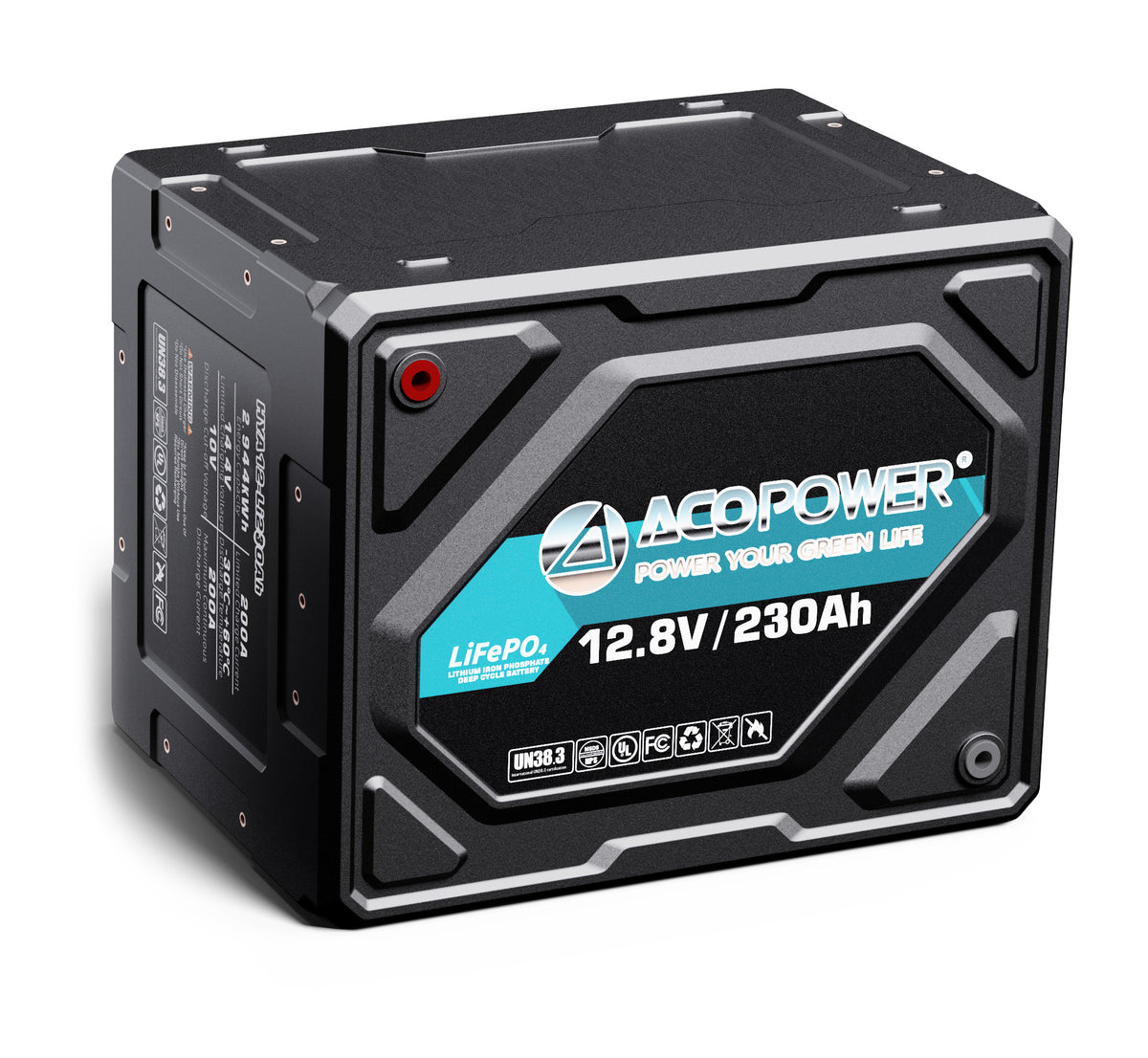 ACOPower Li-Cube Stable Lithium RV Battery——100Ah,230Ah