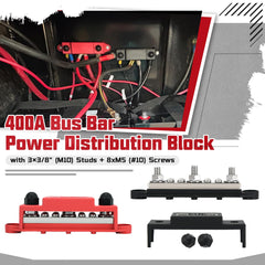 ACOPOWER400A Bus Bar Power Distribution Block