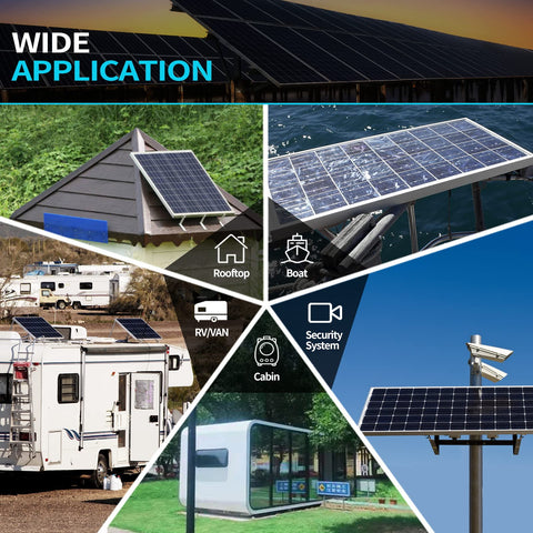 50 Watt 12 Volt Monocrystalline Solar Panel