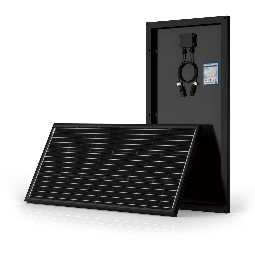 100W 12V Mono Solar Panel with MC4 Connector for Battery Charging