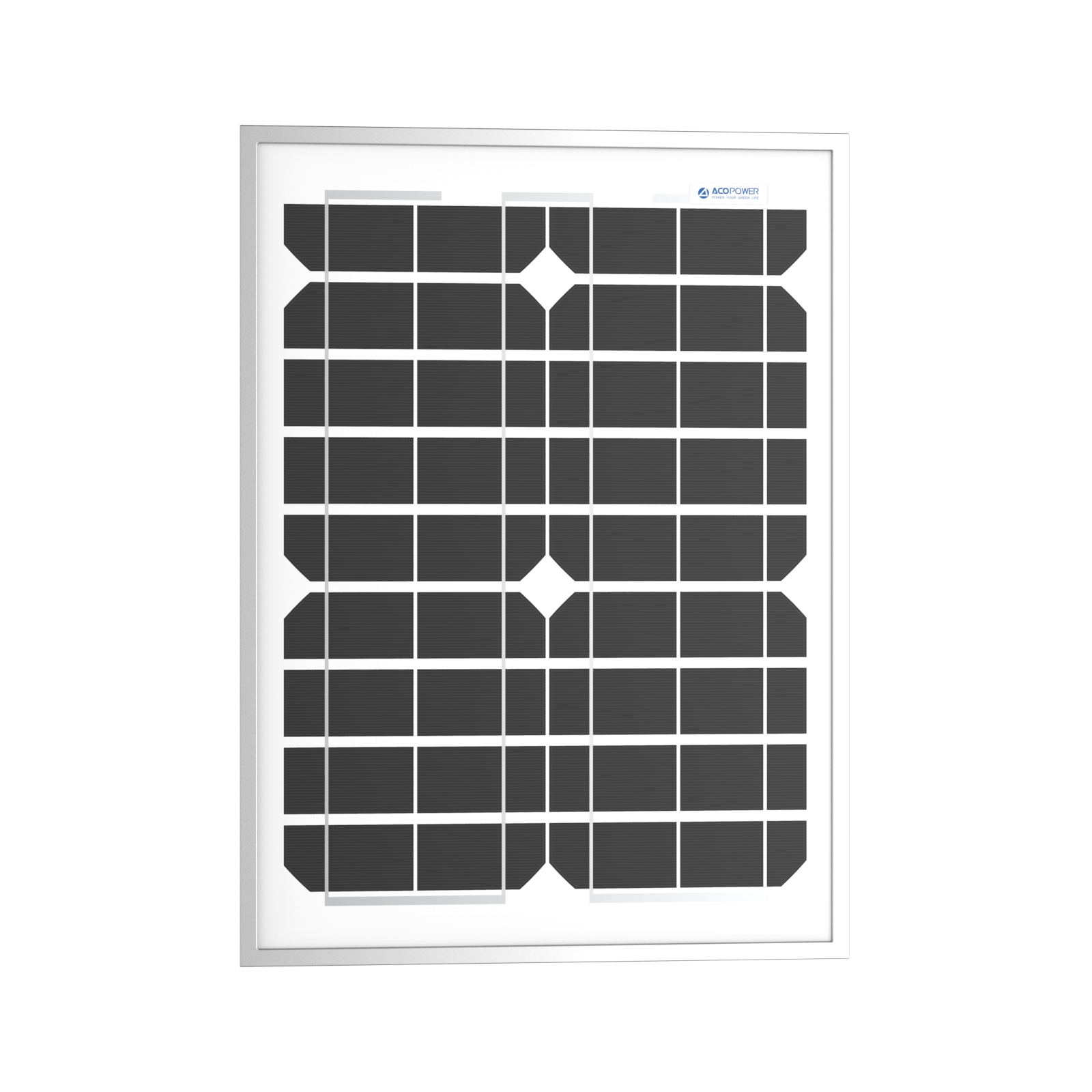 ACOPower 20 Watt Mono Solar Panel for 12 V Battery Charging, Off Grid