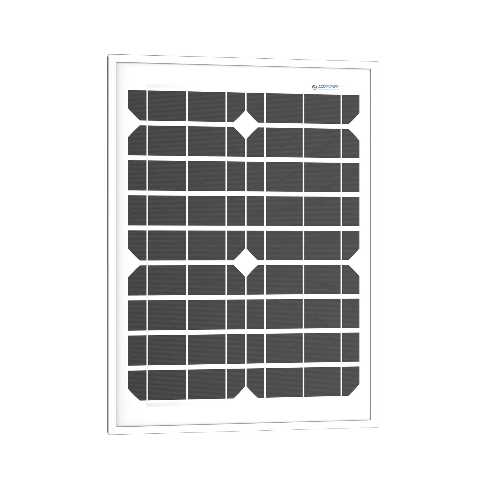 ACOPower 20 Watt Mono Solar Panel for 12 V Battery Charging, Off Grid