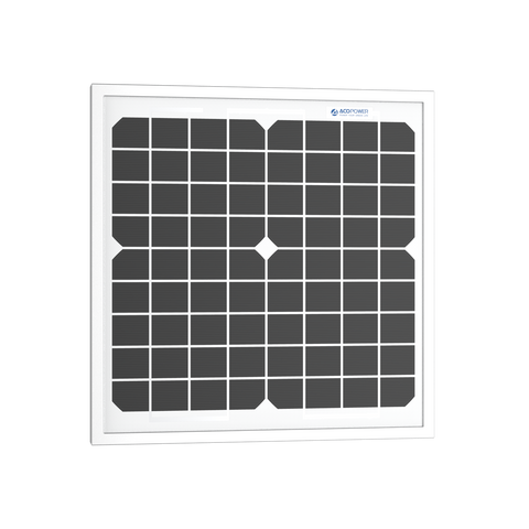 10 Watt 12 Volt Monocrystalline Solar Panel