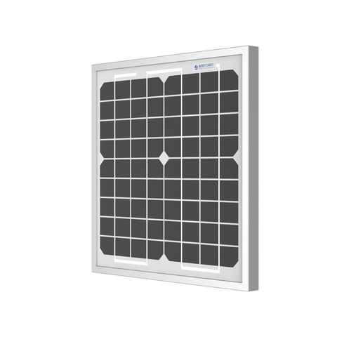 10 Watt 12 Volt Monocrystalline Solar Panel