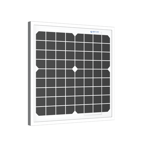 10 Watt 12 Volt Monocrystalline Solar Panel