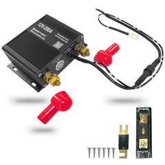 12V 200 Amp Dual Battery Isolator Kit