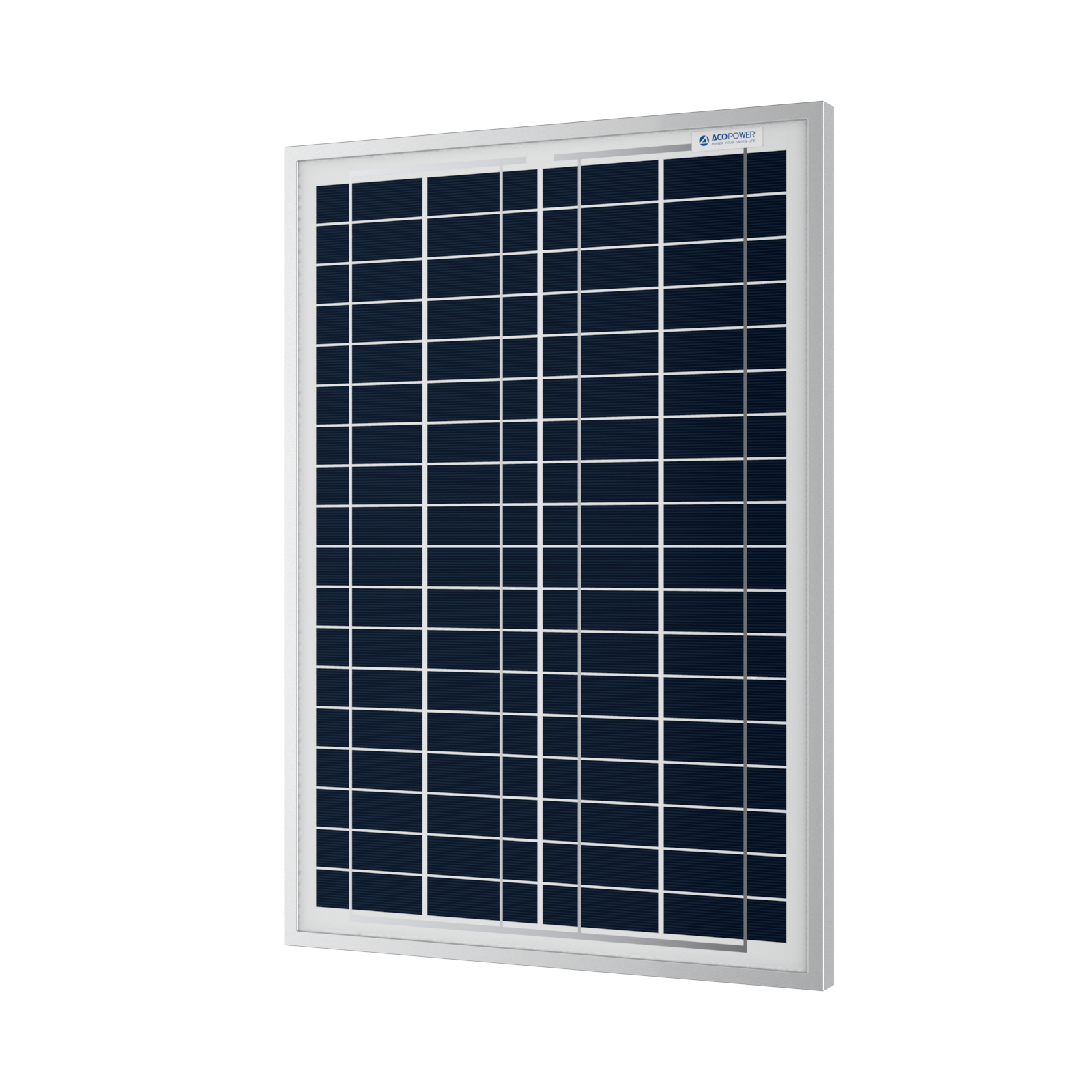 ACOPower 25 Watts Poly Solar Panel, for 12 Volt Battery Charger