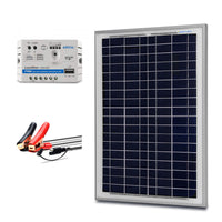 ACOPOWER 25 Watt Off-grid Solar Kits，with 5A charge controller SAE connector - acopower