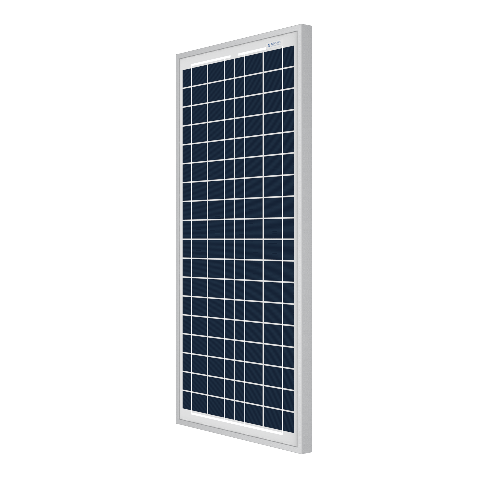 ACOPower 35 Watts Poly Solar Panel Module for 12 Volt Battery Charging