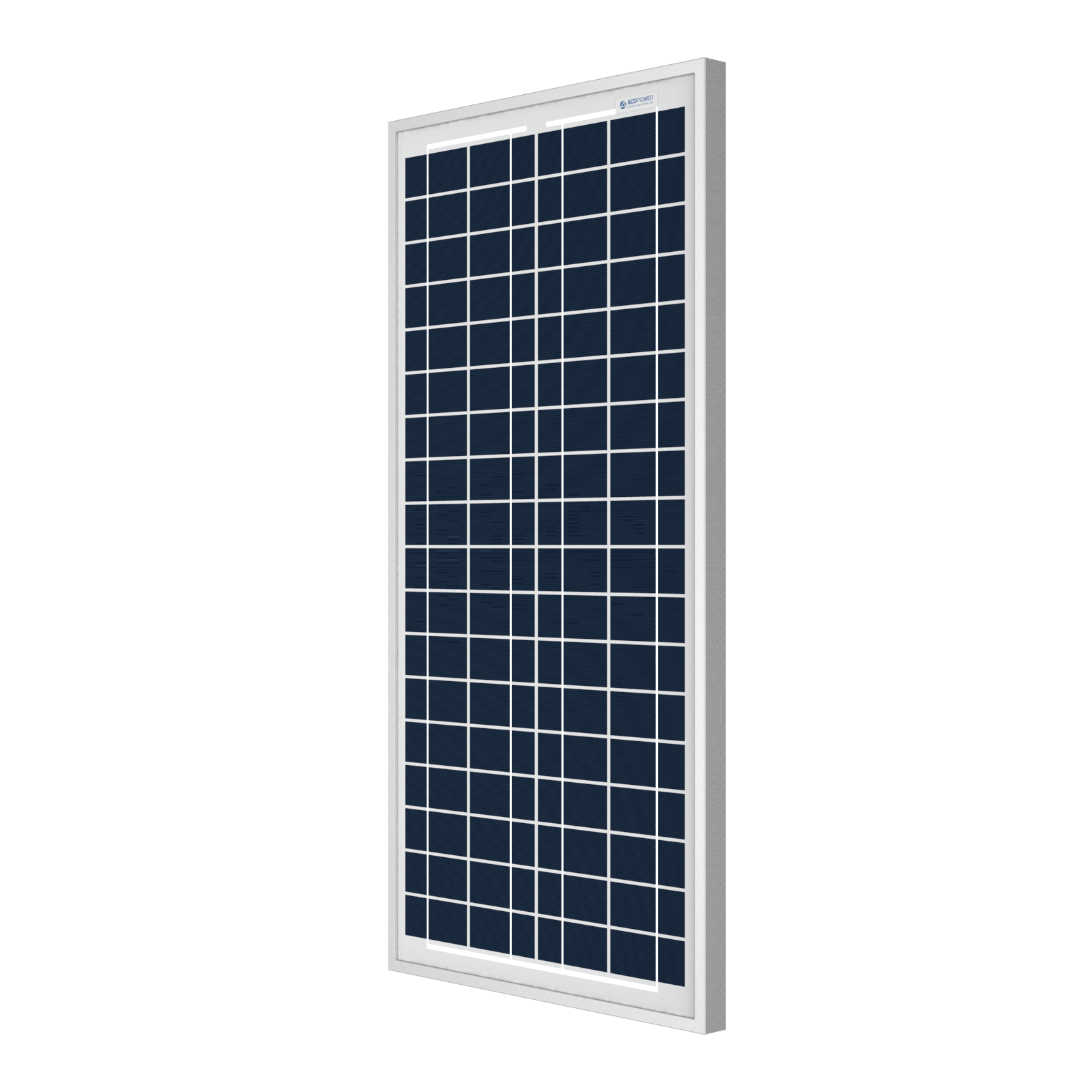 ACOPower 35 Watts Poly Solar Panel Module for 12 Volt Battery Charging
