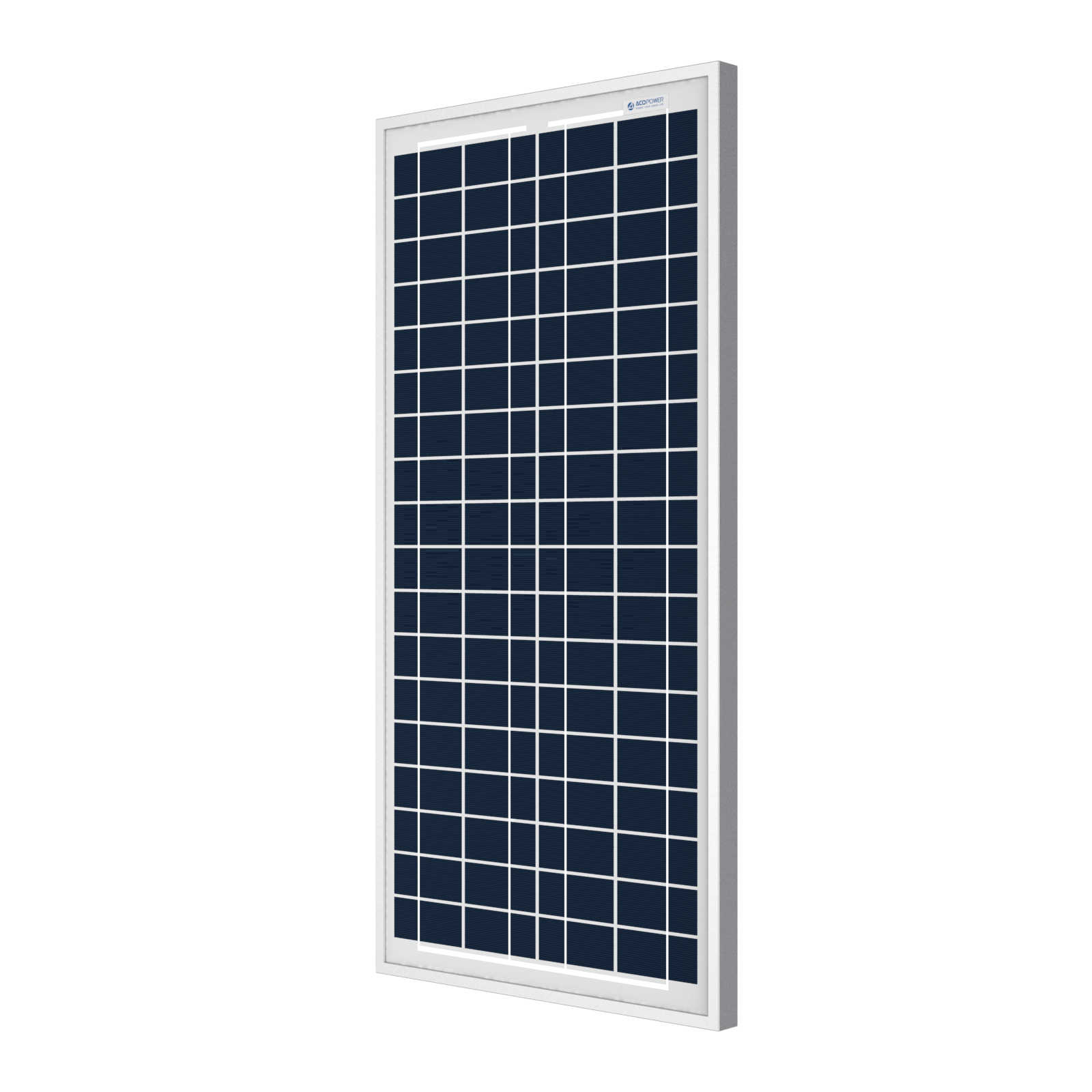 ACOPower 35 Watts Poly Solar Panel Module for 12 Volt Battery Charging