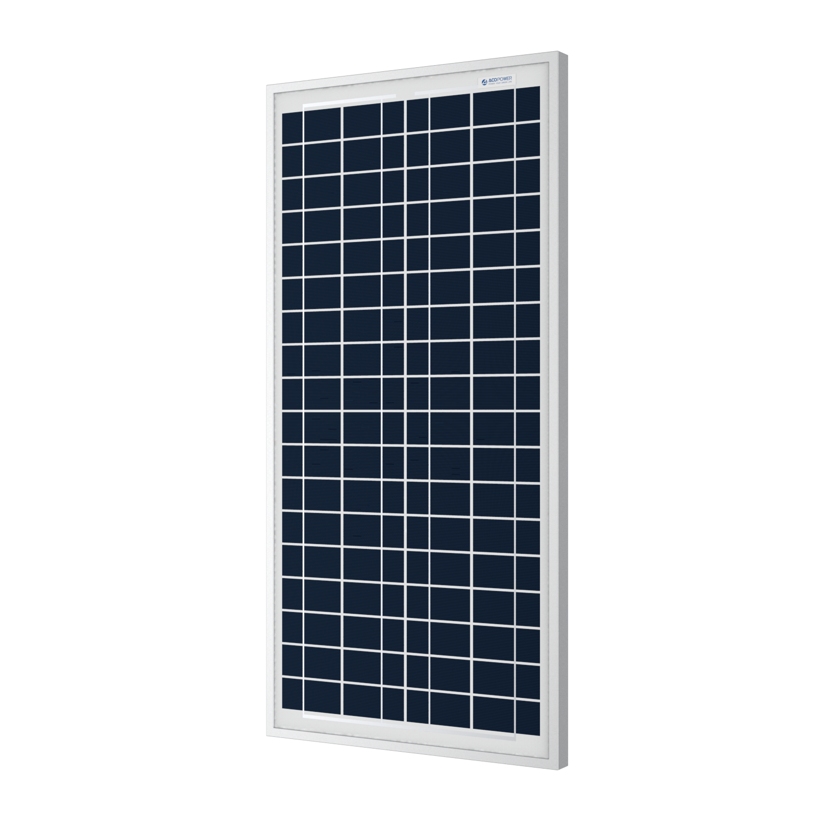 ACOPower 35 Watts Poly Solar Panel Module for 12 Volt Battery Charging
