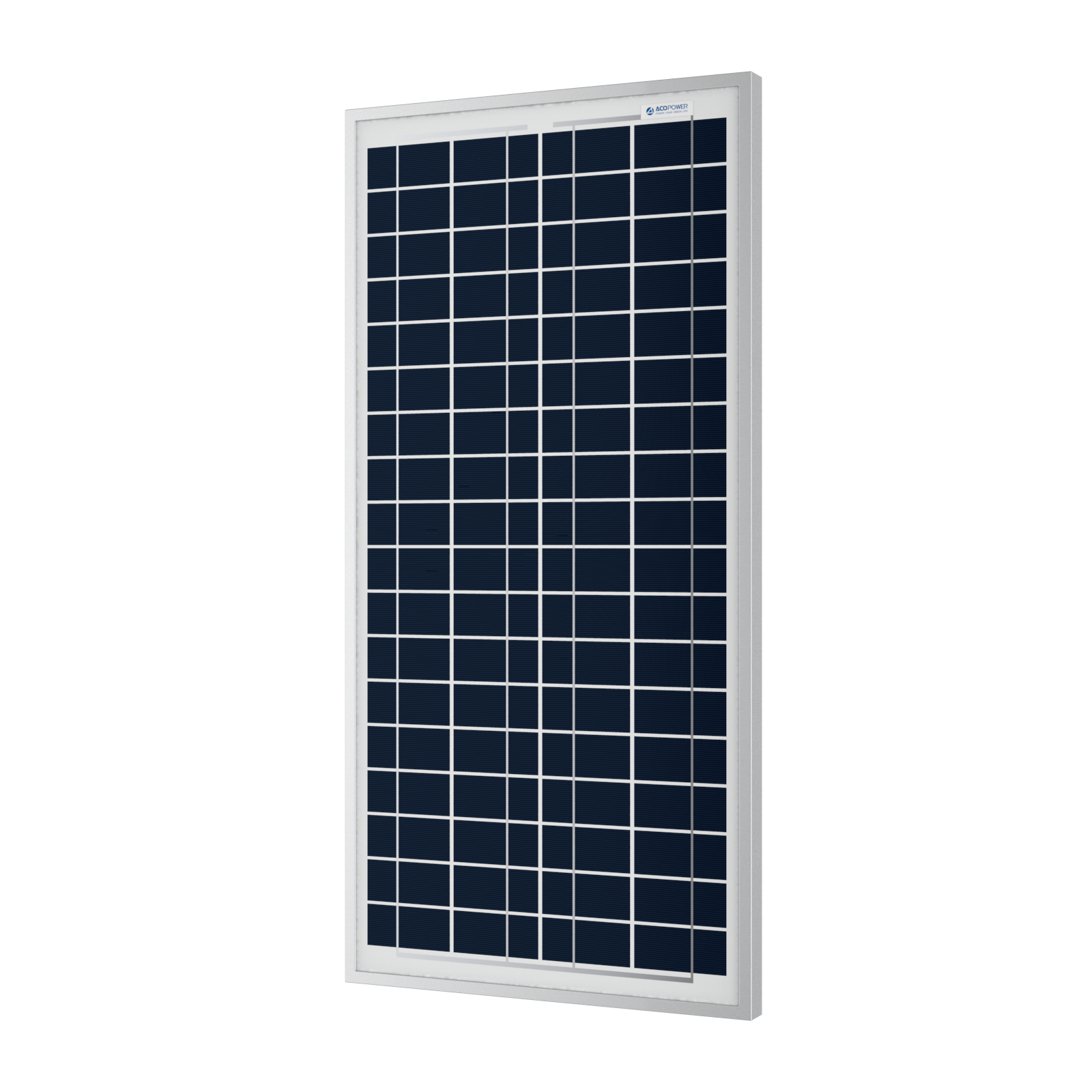 ACOPower 35 Watts Poly Solar Panel Module for 12 Volt Battery Charging