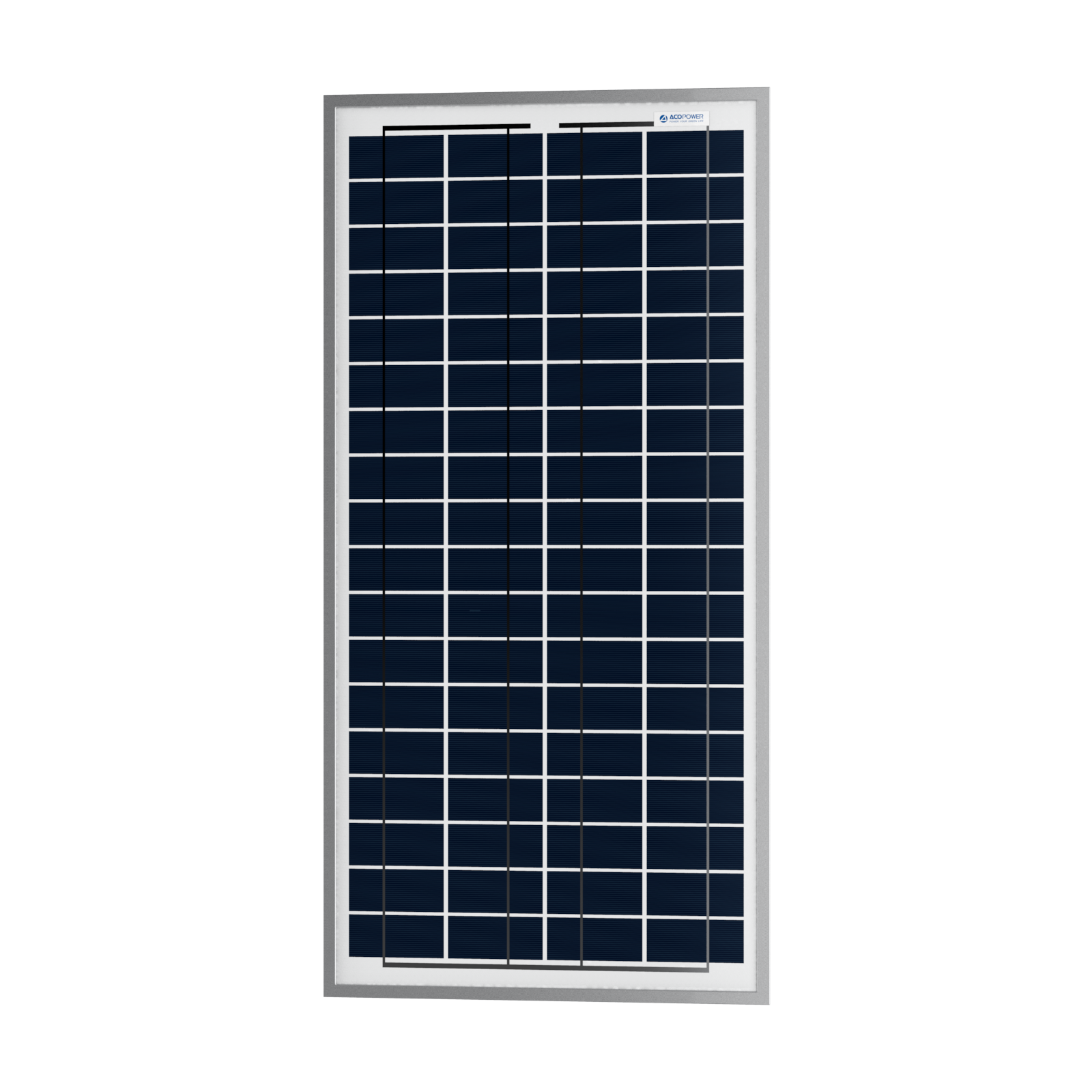 ACOPower 35 Watts Poly Solar Panel Module for 12 Volt Battery Charging