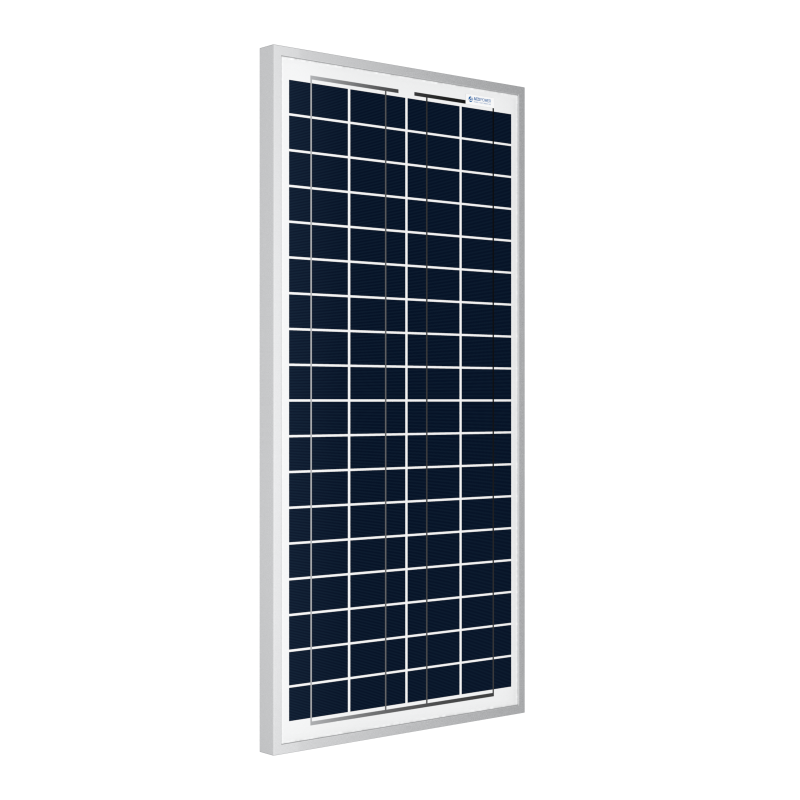ACOPower 35 Watts Poly Solar Panel Module for 12 Volt Battery Charging