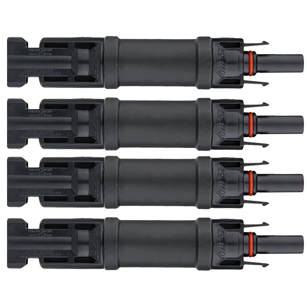 ACOPOWER 15A 4 Pair MC4 in-Line Diode Connector - acopower