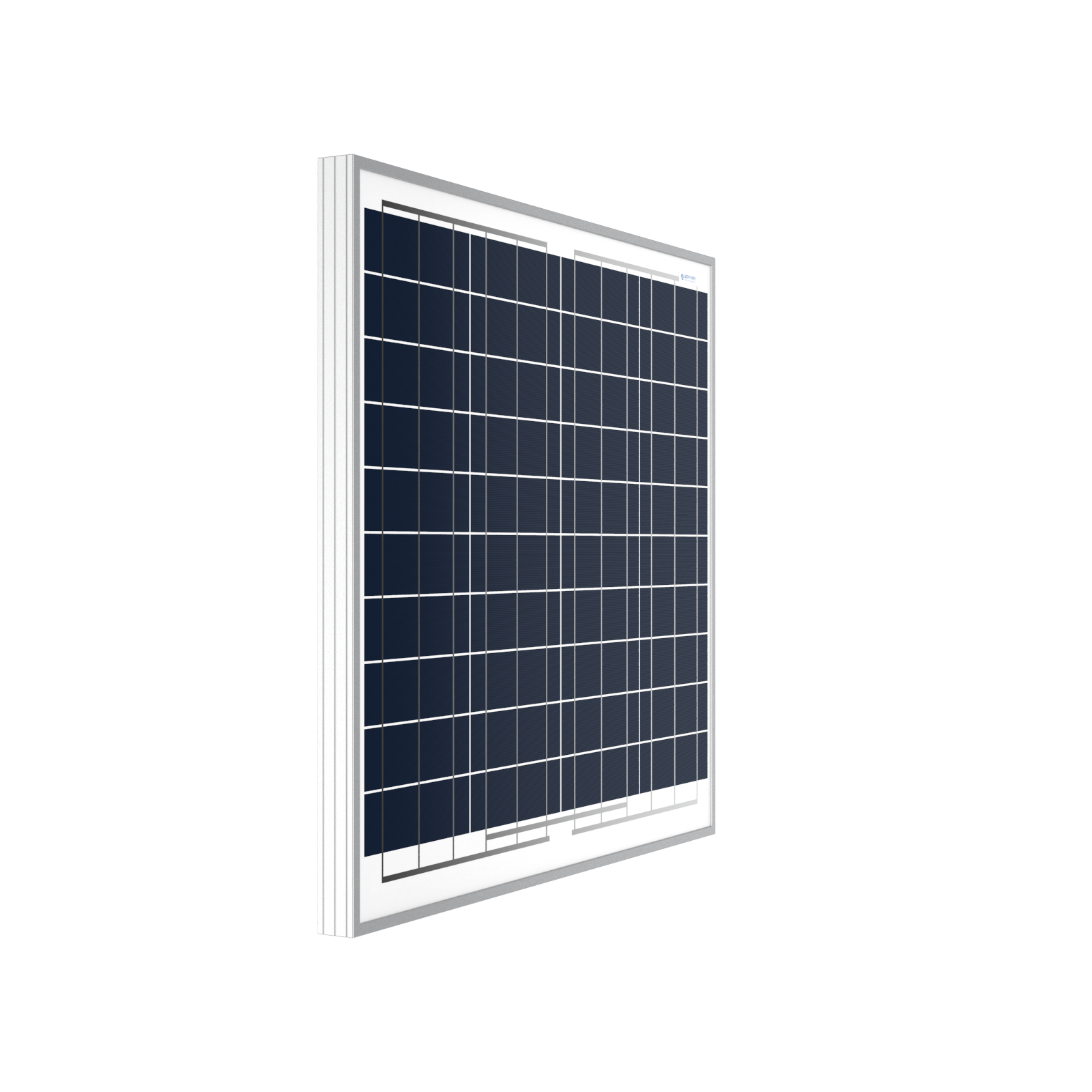 ACOPOWER 60 Watts Poly Solar Panel, 12V