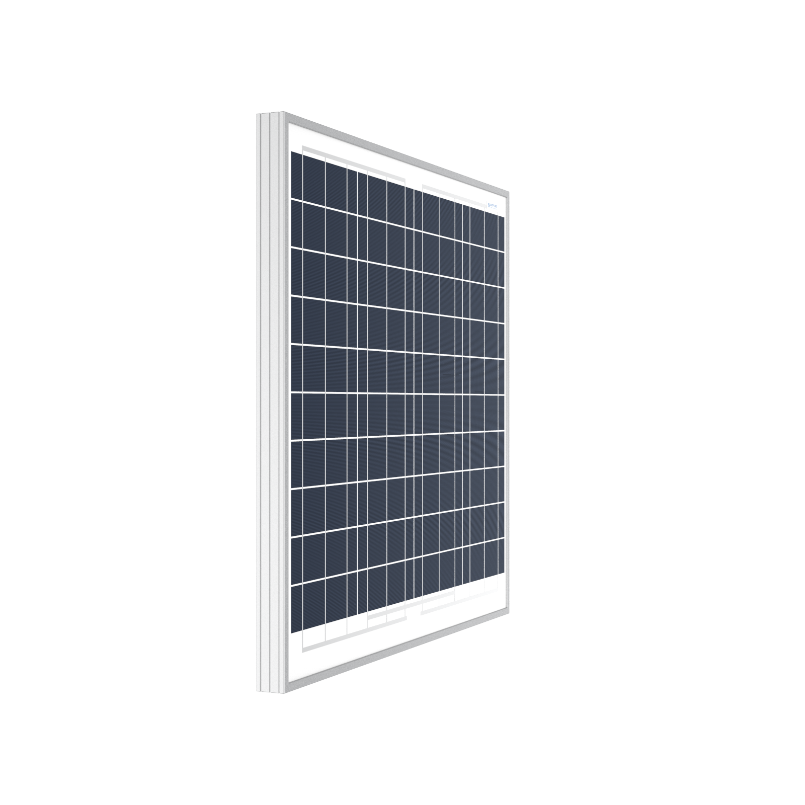 ACOPOWER 60 Watts Poly Solar Panel, 12V