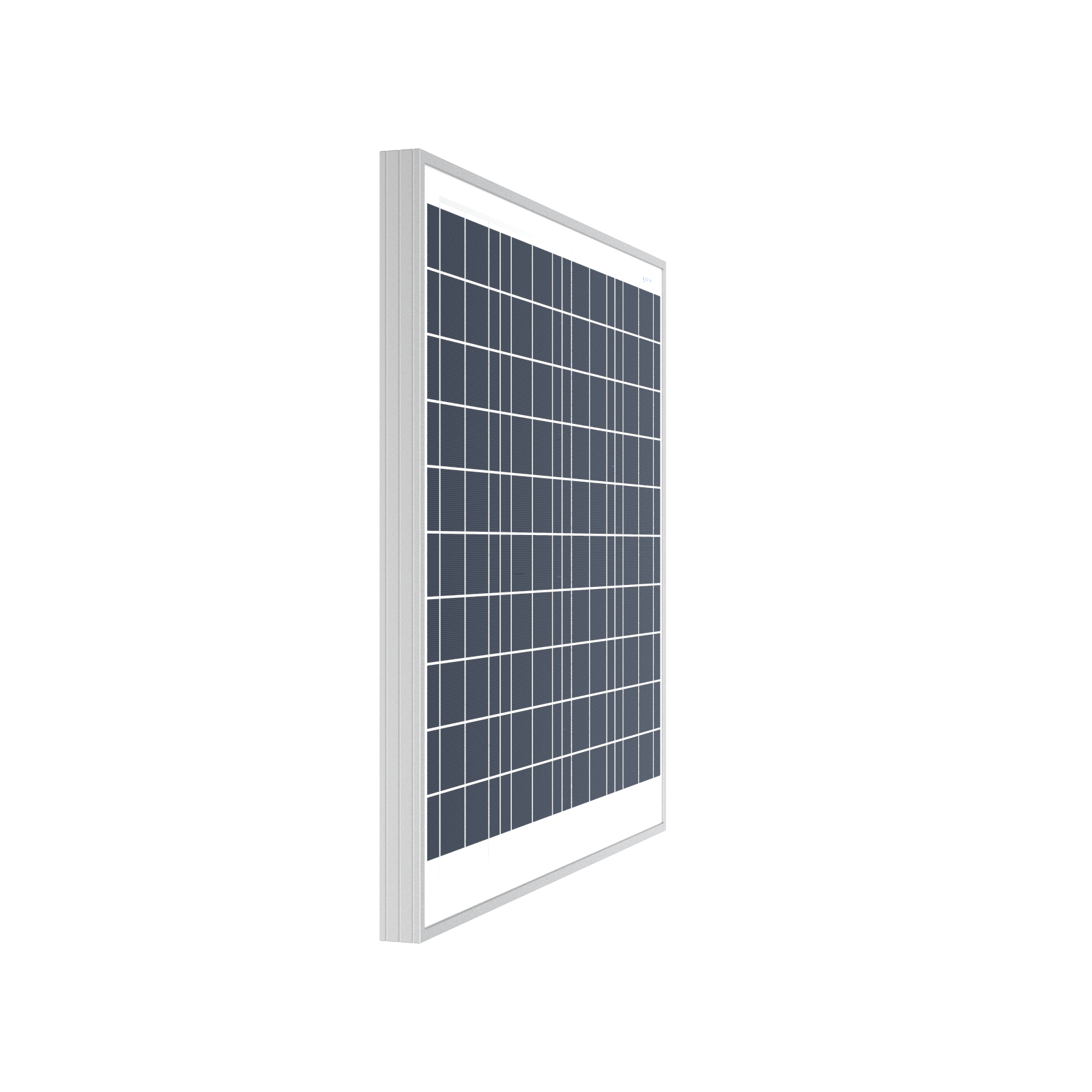 ACOPOWER 60 Watts Poly Solar Panel, 12V