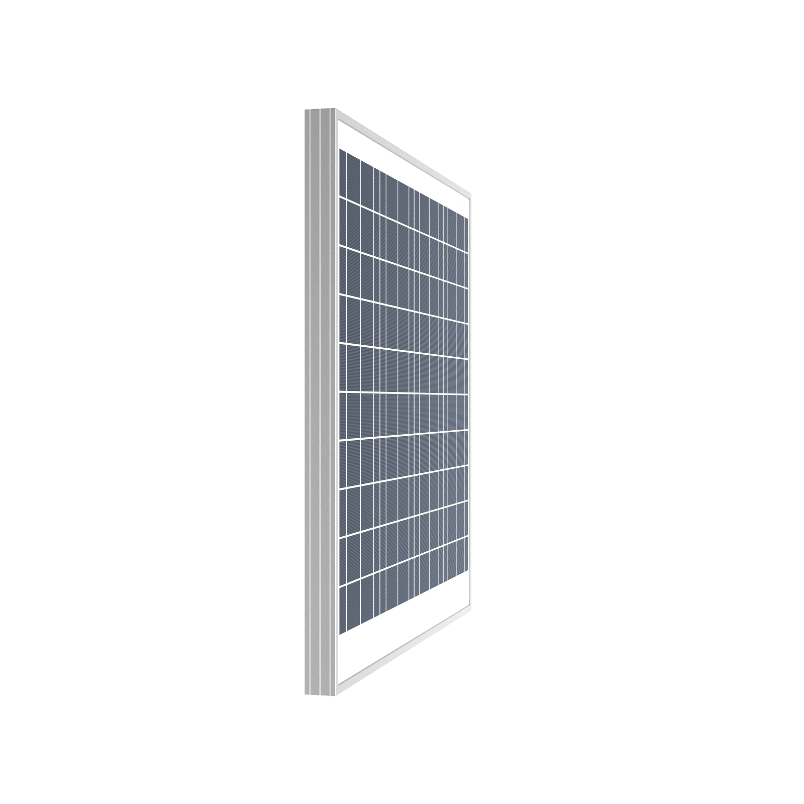 ACOPOWER 60 Watts Poly Solar Panel, 12V