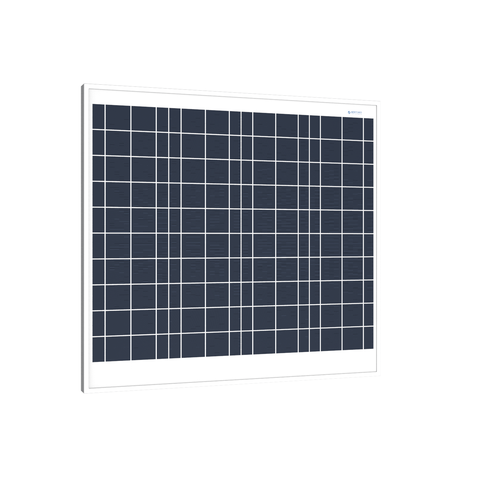 ACOPOWER 60 Watts Poly Solar Panel, 12V
