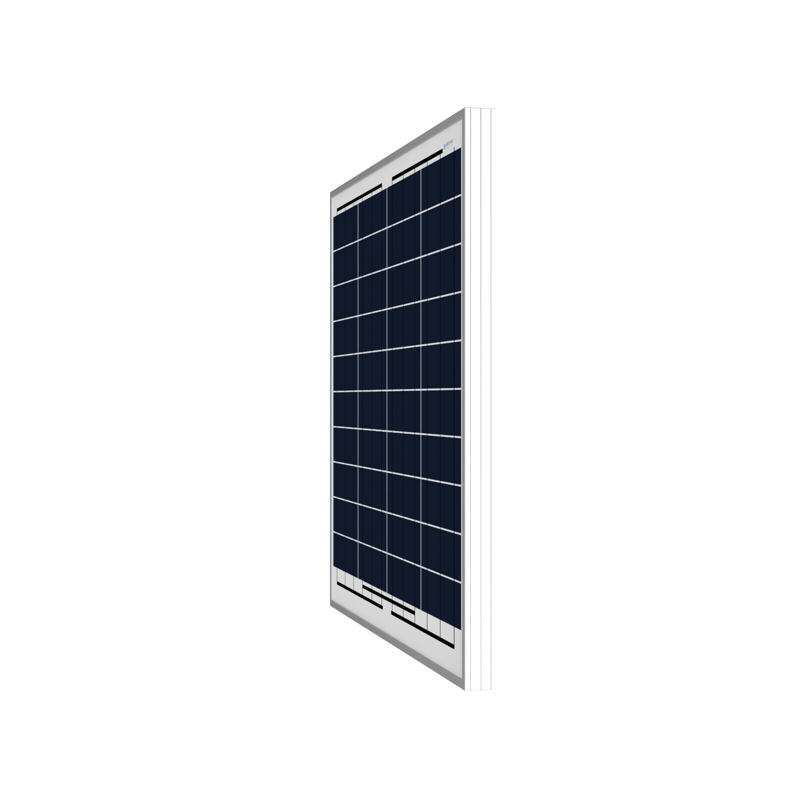 ACOPOWER 60 Watts Poly Solar Panel, 12V