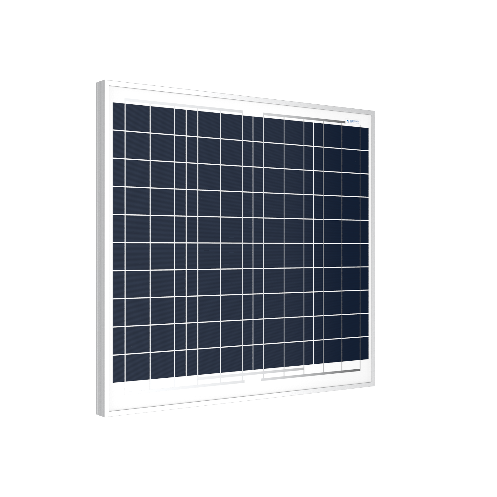 ACOPOWER 60 Watts Poly Solar Panel, 12V