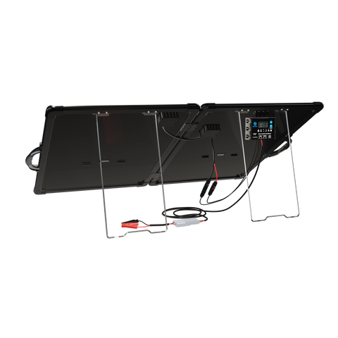 ACOPower Plk 120W Portable Solar Panel Kit, Lightweight Briefcase with 20A Charge Controller