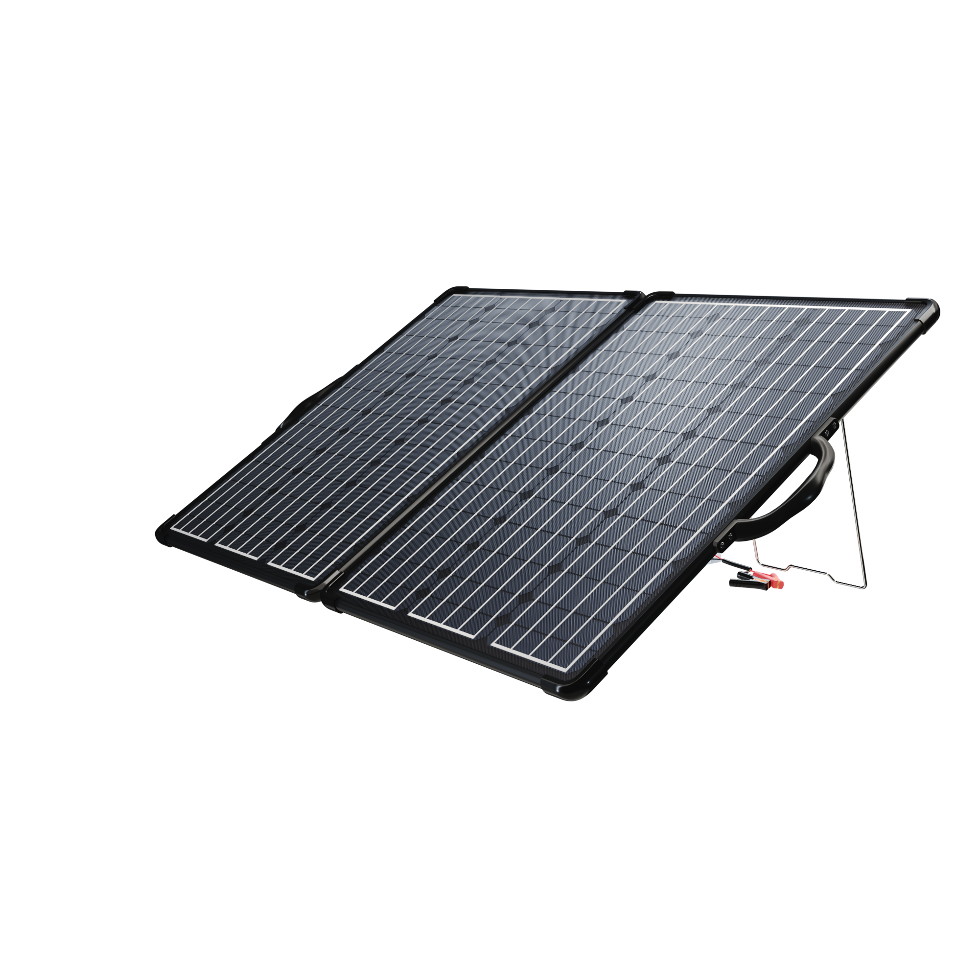 ACOPower Plk 120W Portable Solar Panel Kit, Lightweight Briefcase with 20A Charge Controller